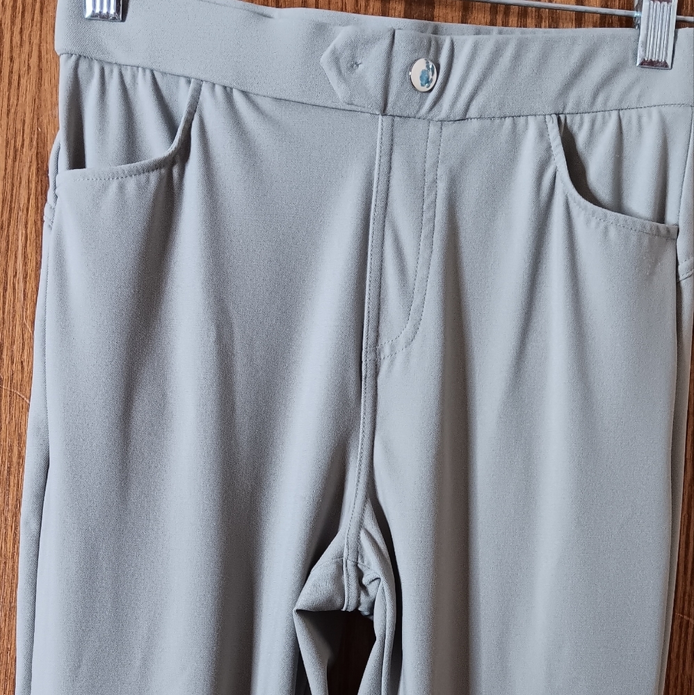 Cliv Women's Leggings Pants Pencil Foot, S,  Grey